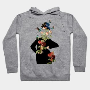 Wildflowers- Flowers head woman Hoodie